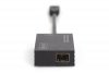 Digitus Karta sieciowa przewodowa USB 3.0 A do RJ45 Gigabit SFP Ethernet 1 Gbps Fiber Chipset RTL8153